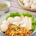 Resep Singapure Style Fish Ball Fried Noodles